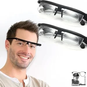 FlexVision Adjustable Glasses for Near & Far Sight