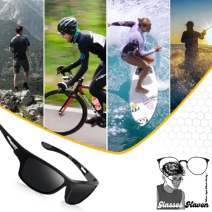 Suoso Polarized Sports Sunglasses for Men & Women - UV400 Protection