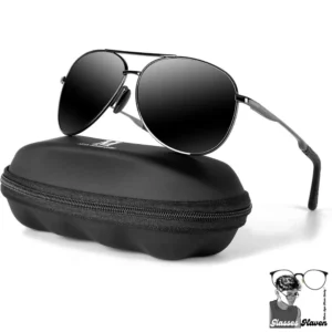 MXNX Polarized Aviator Sunglasses – UV Protection, Lightweight, Ideal for Driving & Sports (MX208)