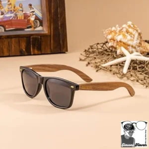 Woodies Walnut Wood Polarized Sunglasses for Men & Women | UV400 Protection